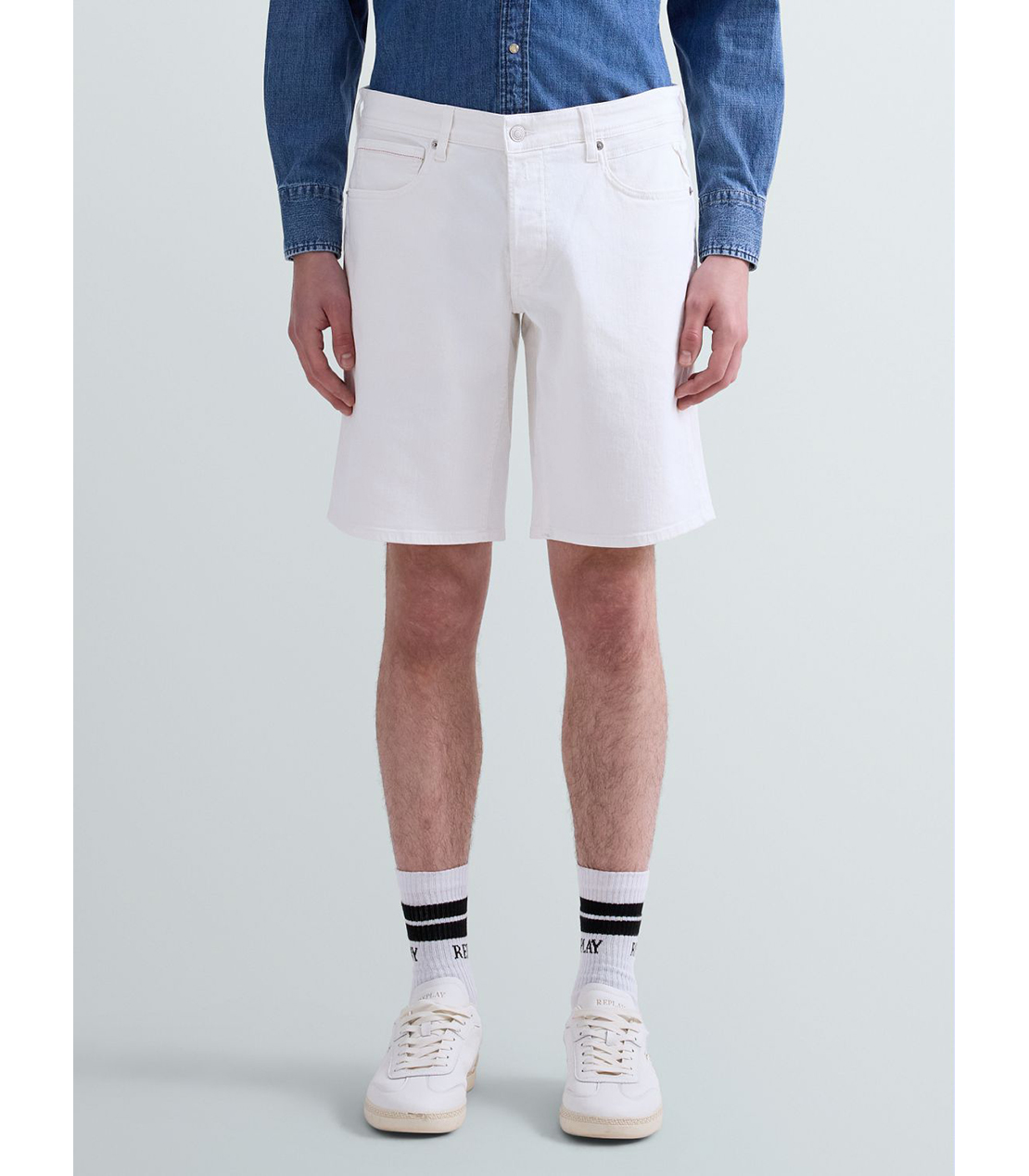 GROVERデニムショーツ 詳細画像 ホワイト 1